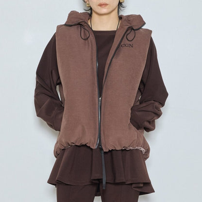 【予約販売】CHIGNON パフィロゴ刺繍ベスト 4865-340MK