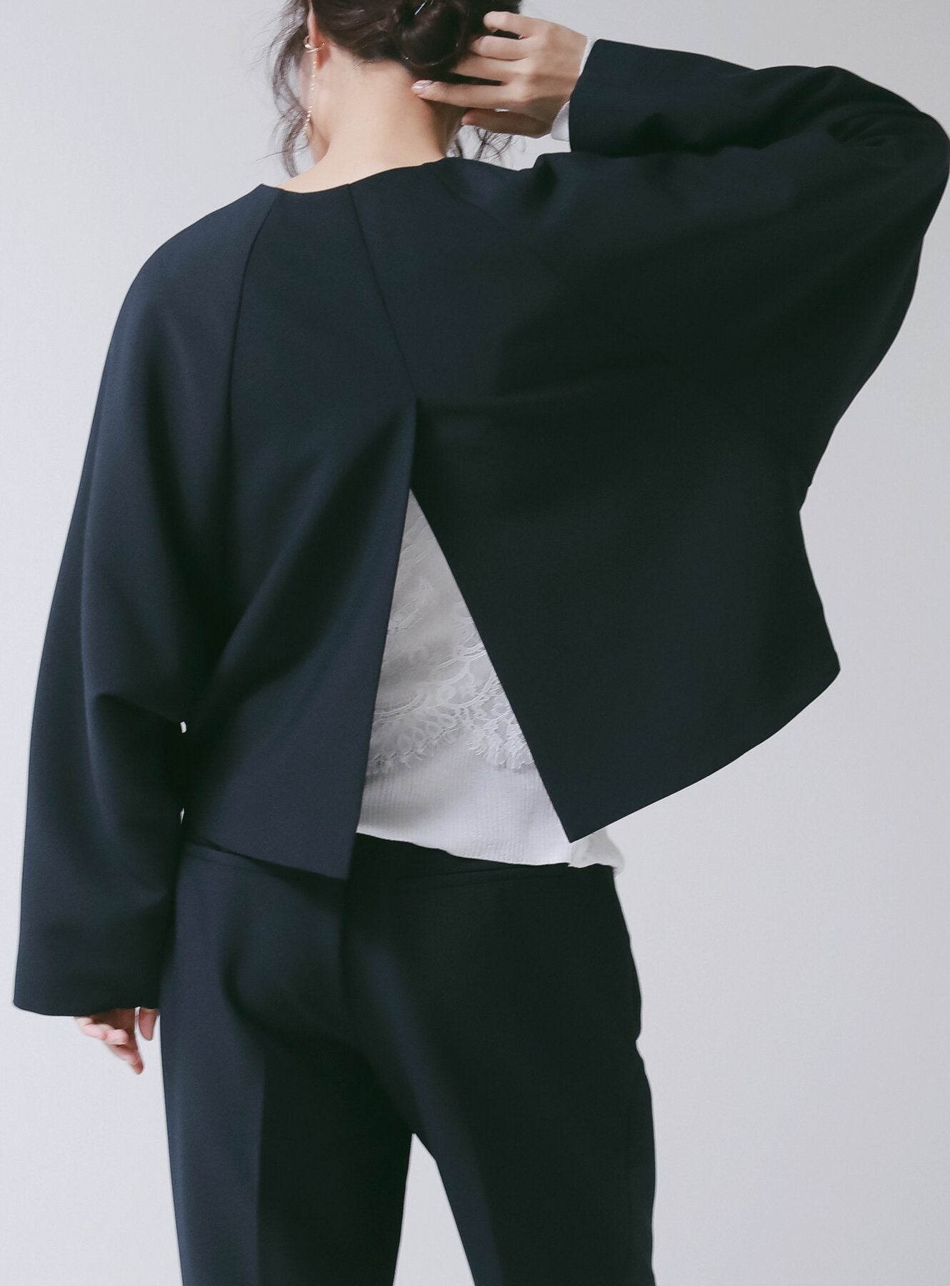 【予約販売】CHIGNON ソフトツイルドルマンＪＫ4866-601YX