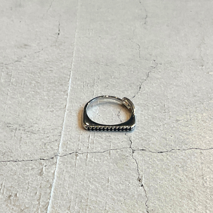 エタニティ スリム リング（ブラック）