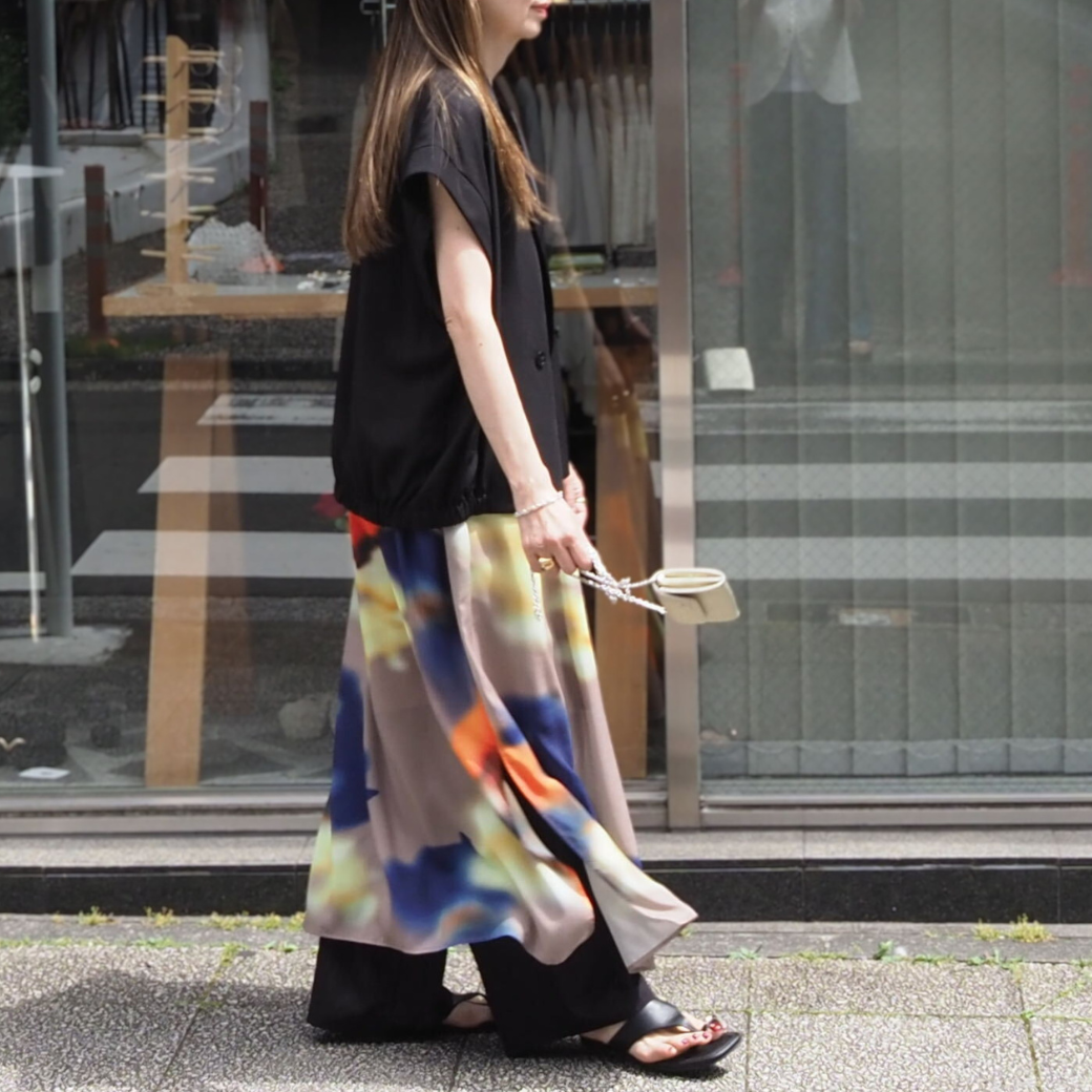 CHIGNON フォグフラワープリントOP 5563-622MK