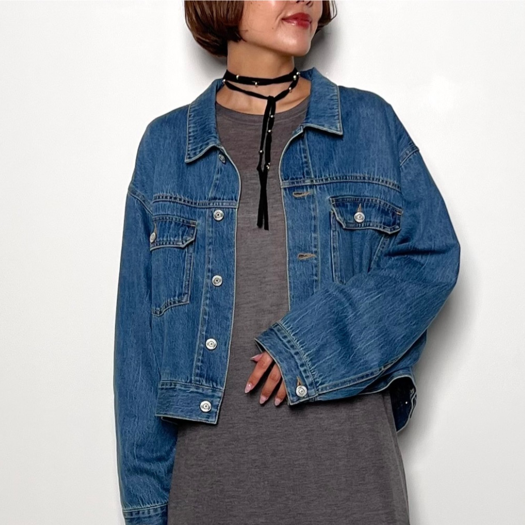 【予約販売】CHIGNONワイドデニムＪＫ4854-062BT