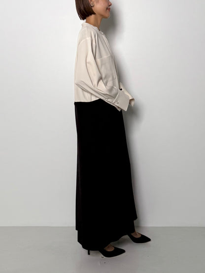 【予約販売】CHIGNON パールロングシャツOP 5436-488BKK