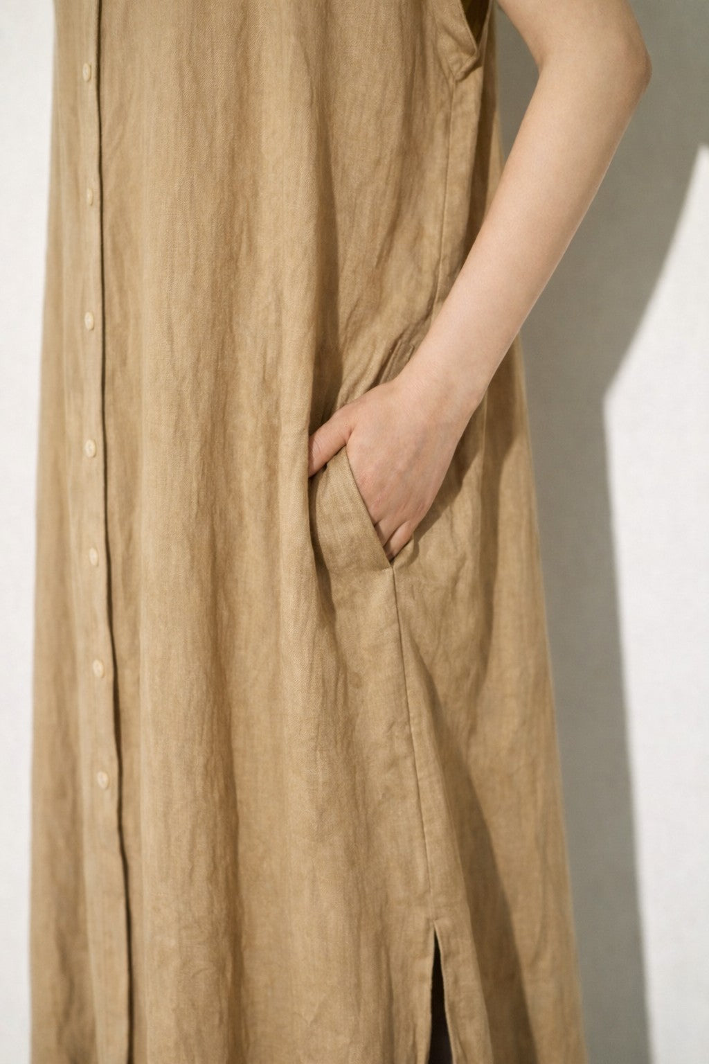 【予約販売】CHIGNON リネンタッチロングシャツOP 5562-350BZ