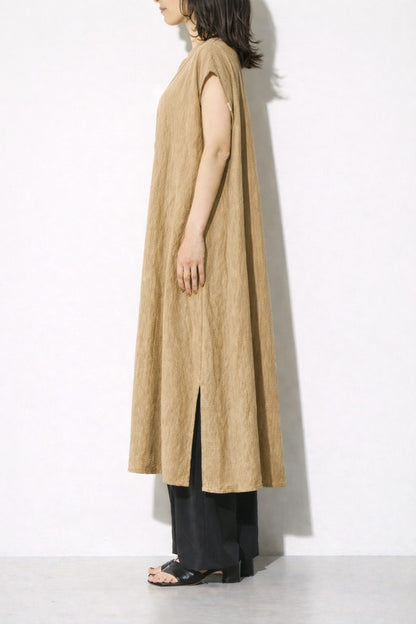 【予約販売】CHIGNON リネンタッチロングシャツOP 5562-350BZ