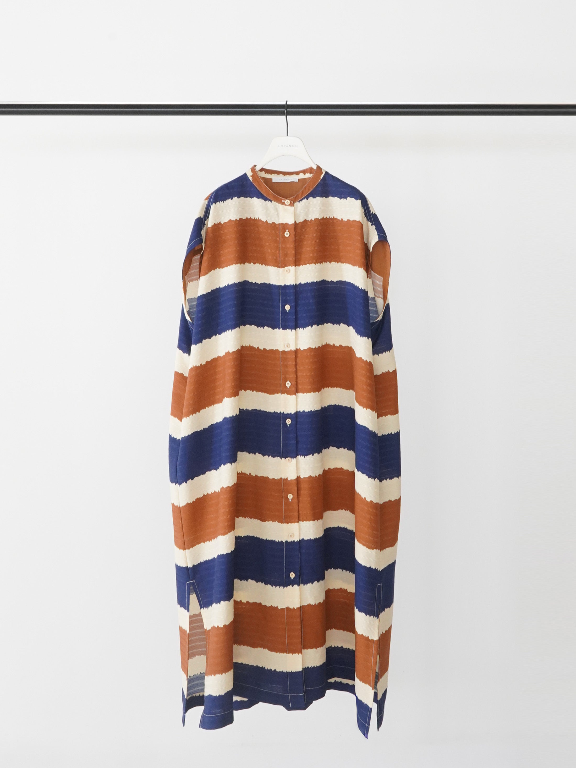 【予約販売】CHIGNON オリエンタルボーダーシャツOP 5562-351BZ