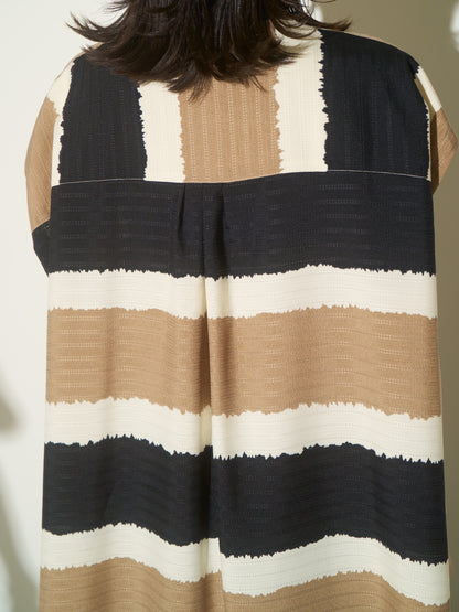 【予約販売】CHIGNON オリエンタルボーダーシャツOP 5562-351BZ