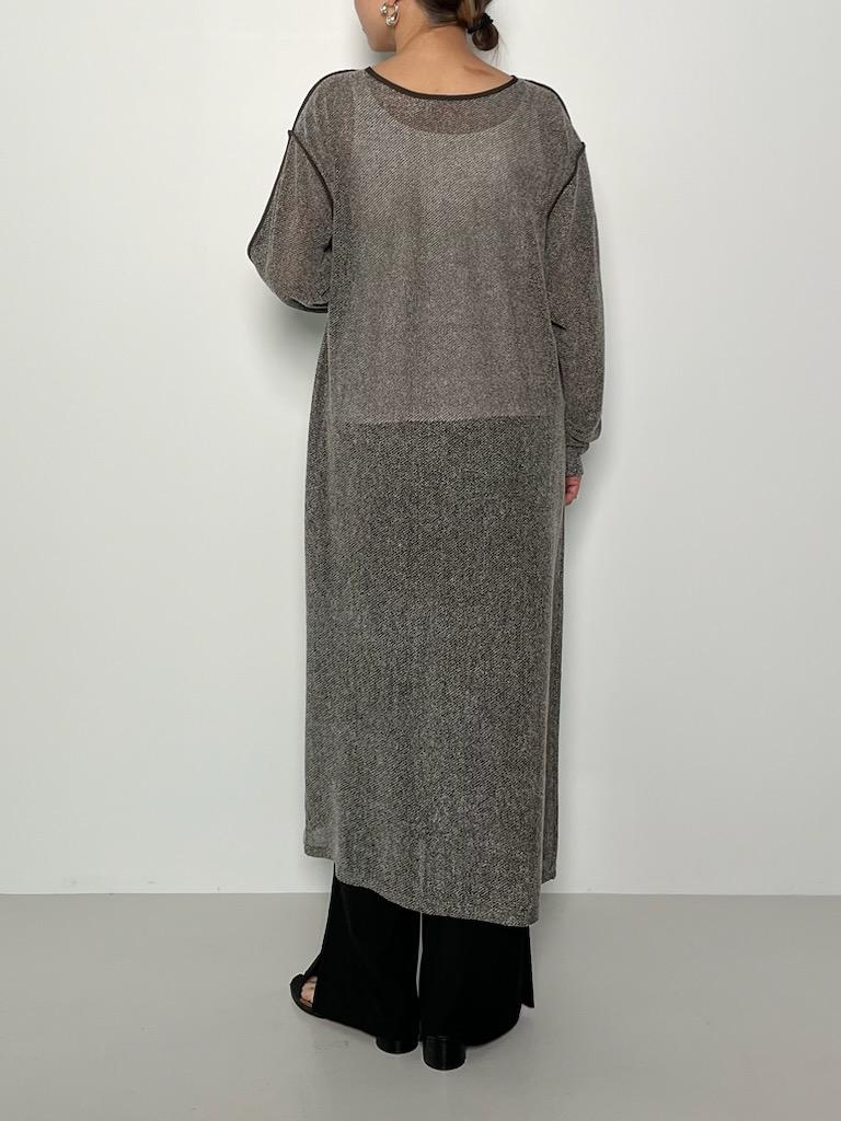CHIGNON メッシュパイピングワンピース [5742-335YE]［50%OFF］