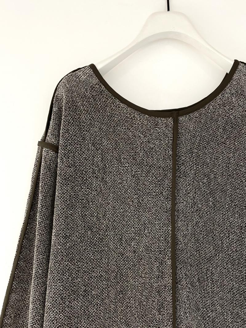 CHIGNON メッシュパイピングワンピース [5742-335YE]［50%OFF］