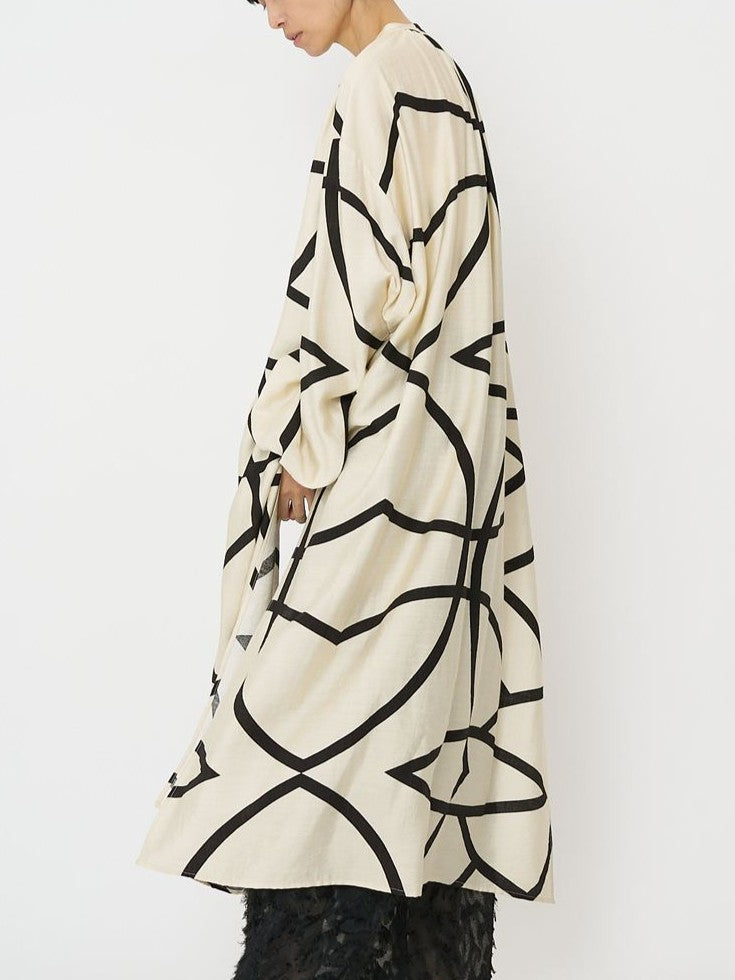 【予約販売】CHIGNON ラインプリントシャツOP 5961-019KK