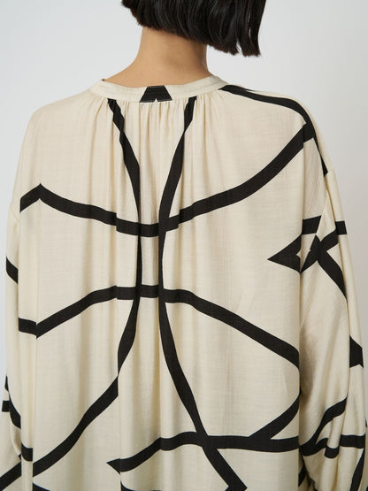 【予約販売】CHIGNON ラインプリントシャツOP 5961-019KK