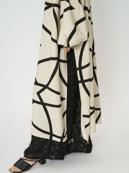 【予約販売】CHIGNON ラインプリントシャツOP 5961-019KK