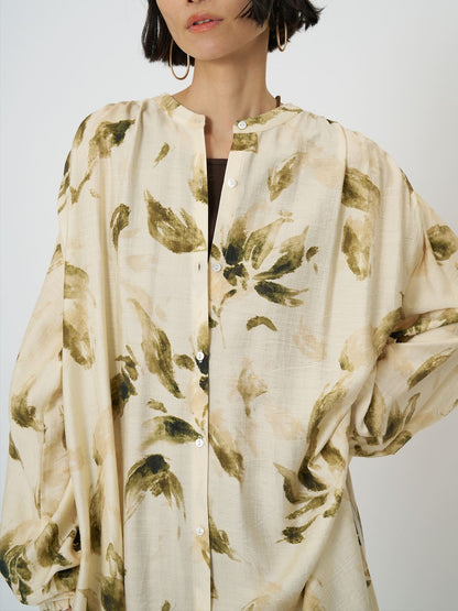 【予約販売】CHIGNON フラワープリントシャツOP 5961-021KK