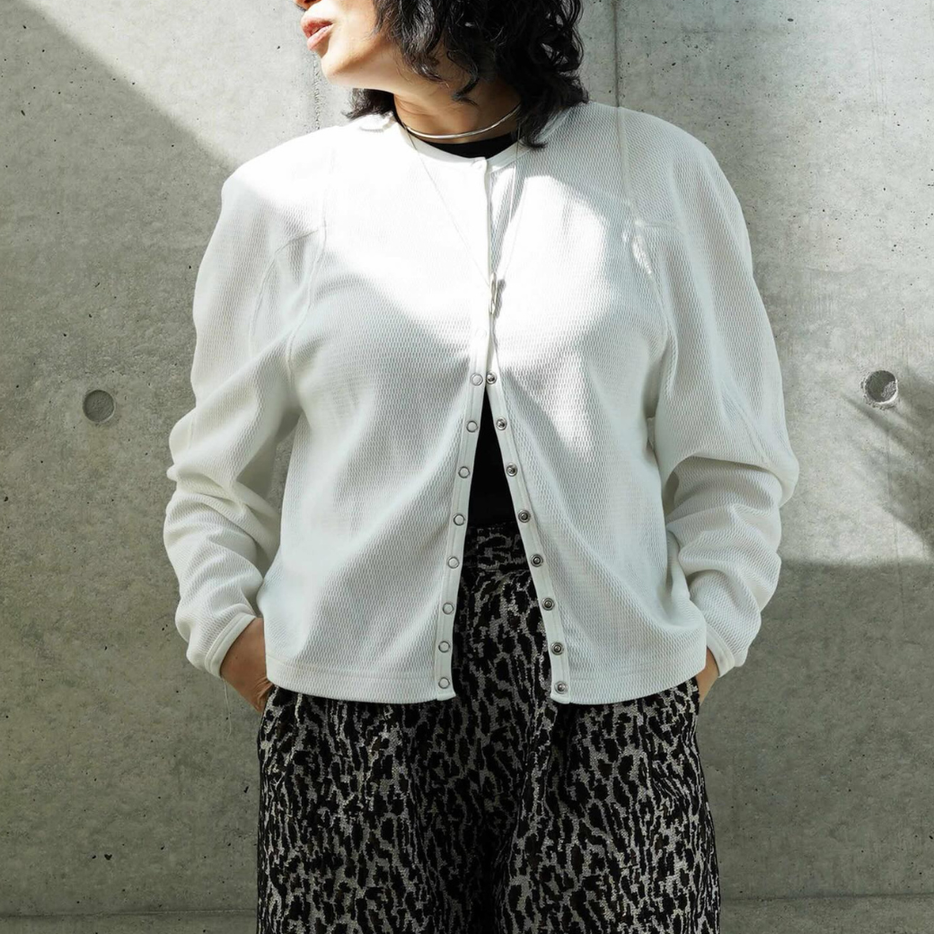RUMBLE RED Thermal Cardigan