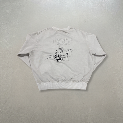 キャラクター刺繍ヴィンテージライク スウェットセットアップ