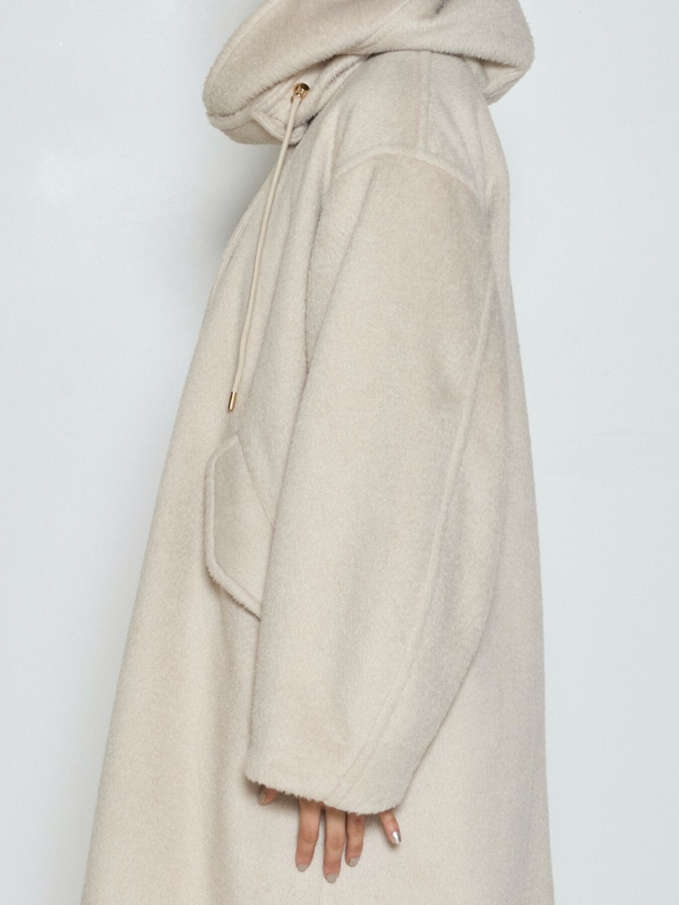 【予約販売】CHIGNON シャギーフーデッドコート 7265-337MK