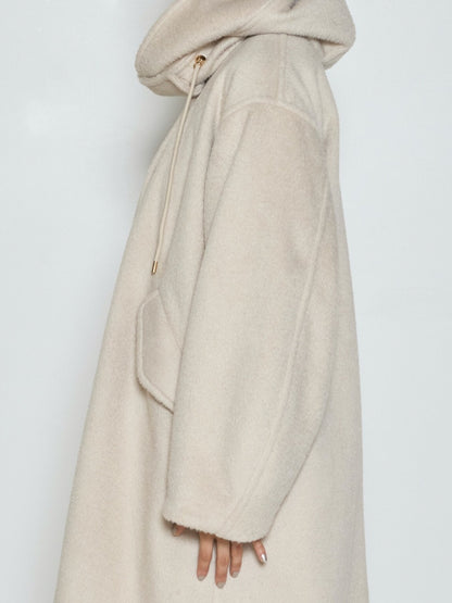 【予約販売】CHIGNON シャギーフーデッドコート 7265-337MK