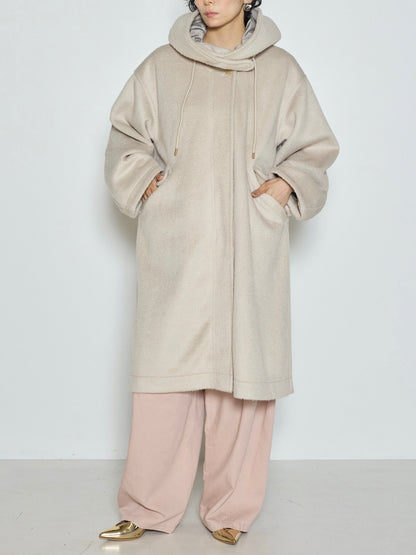 【予約販売】CHIGNON シャギーフーデッドコート 7265-337MK