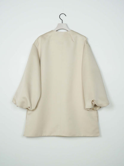 【予約販売】CHIGNON フォルムスリーブノーカラーコート7266-636MK
