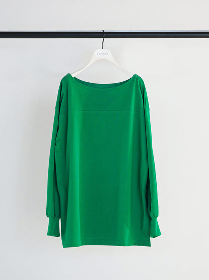 【予約販売】CHIGNON 度詰天竺ボートネックロンT 8261-015KK