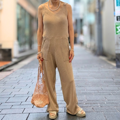 Lepidos ニットサロペット［50%OFF］