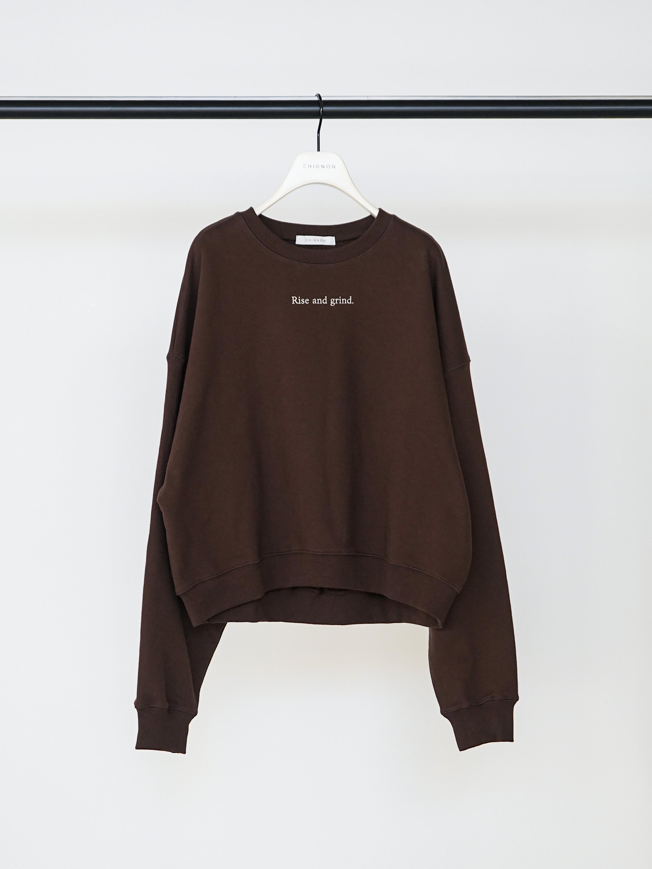 【予約販売】CHIGNON Rise ミニロゴスウェットPO 8454-131KK