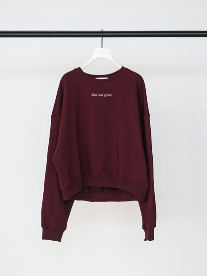 【予約販売】CHIGNON Rise ミニロゴスウェットPO 8454-131KK