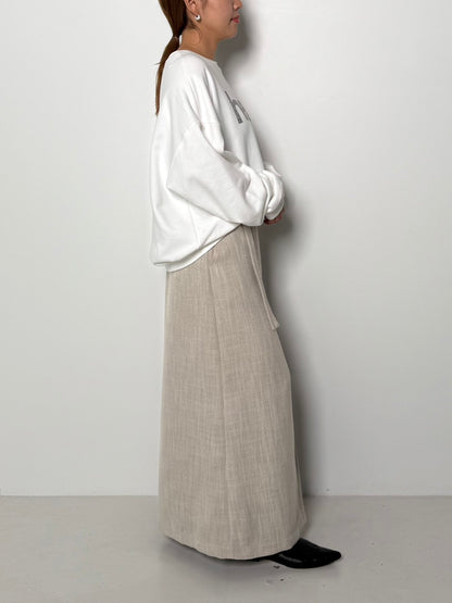 【予約販売】CHIGNON カスレロゴスウェット 8456-498KK