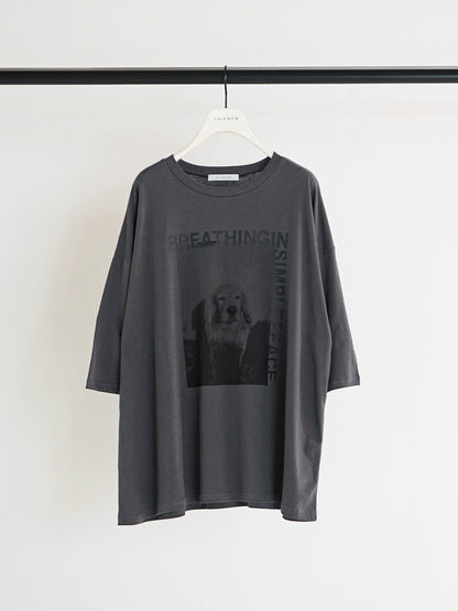【予約販売】CHIGNON アニマルフォト"DOG"TEE 8461-100KK