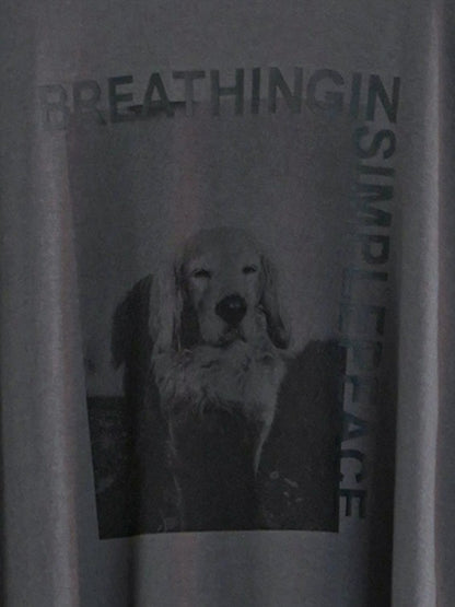 【予約販売】CHIGNON アニマルフォト"DOG"TEE 8461-100KK