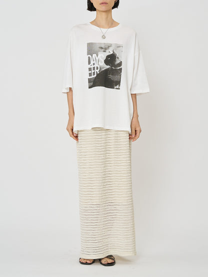 【予約販売】CHIGNON アニマルフォト"CAT"Tee  8461-101KK