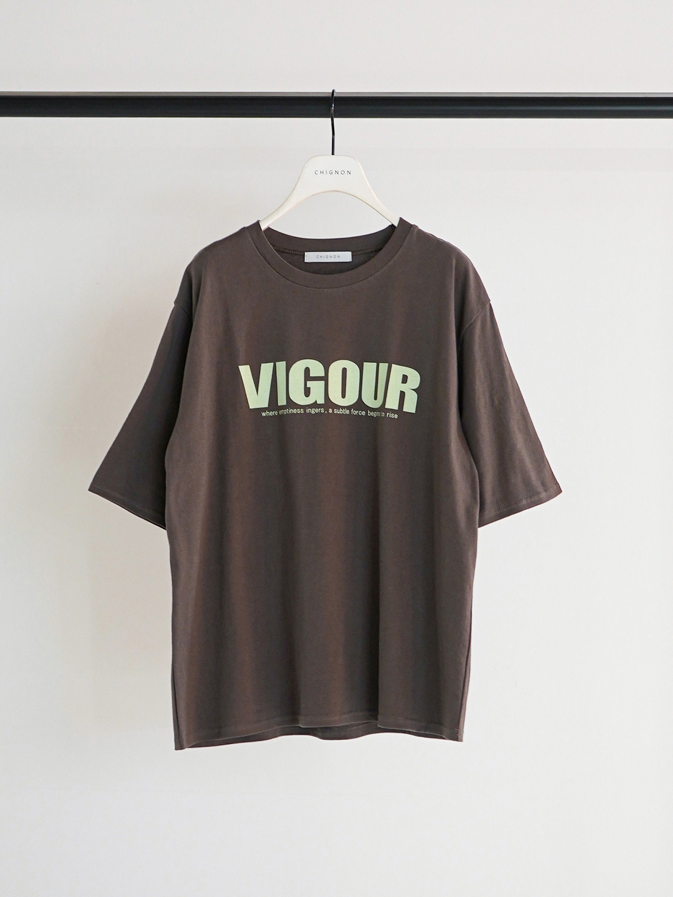 【予約販売】CHIGNON"VIGOUR"プリントTee 8461-102KK