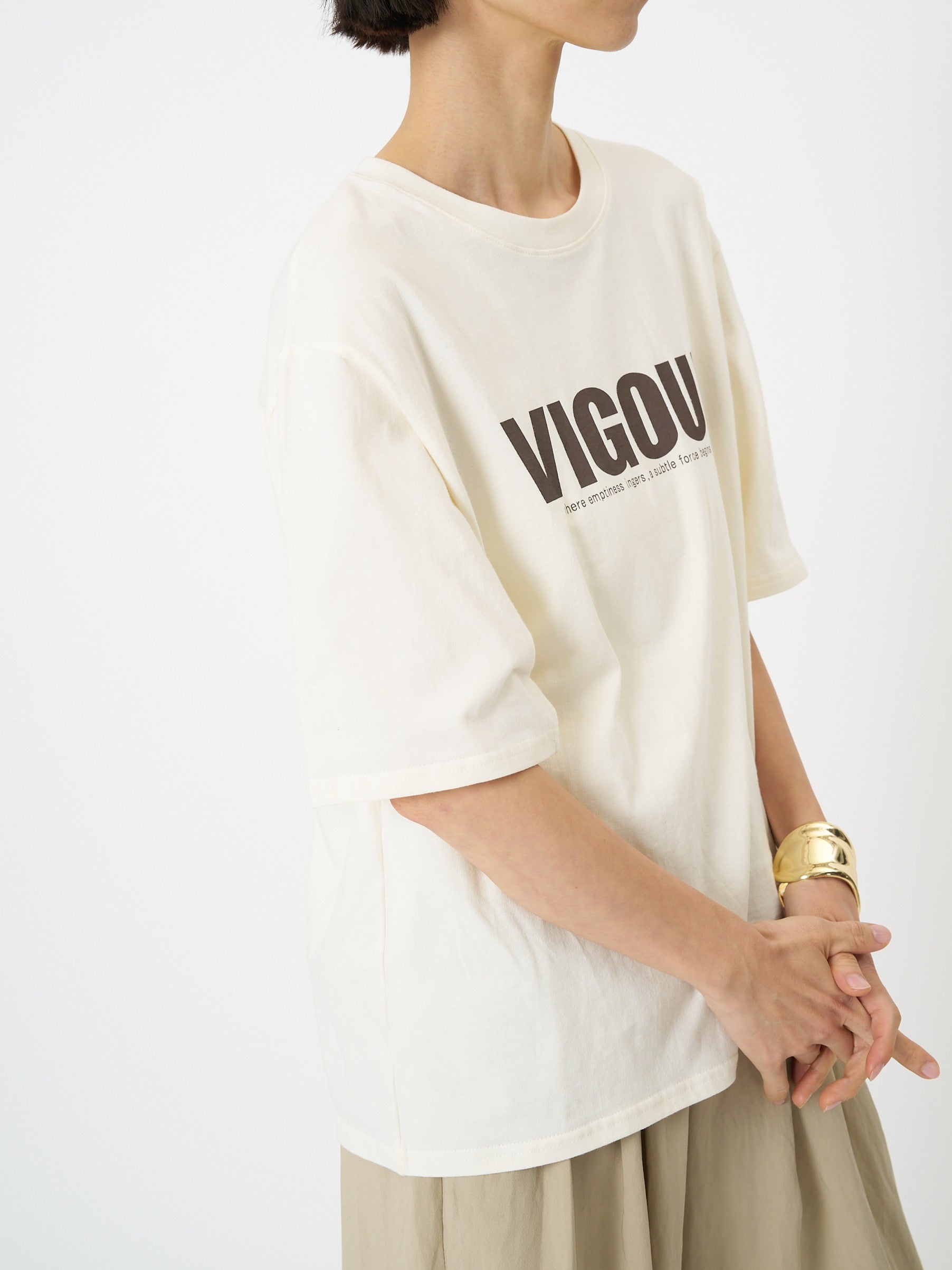 【予約販売】CHIGNON"VIGOUR"プリントTee 8461-102KK