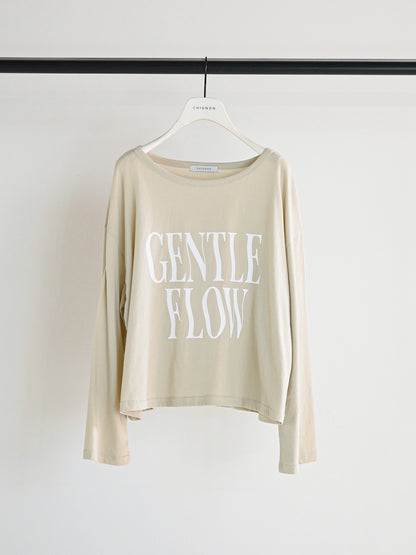【予約販売】CHIGNON "FLOW"ウェイブロゴTee 8461-103KK
