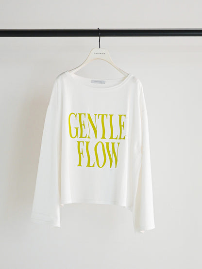 【予約販売】CHIGNON "FLOW"ウェイブロゴTee 8461-103KK