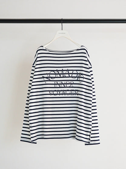 【予約販売】CHIGNON ボーダープリントロンTee 8461-104KK