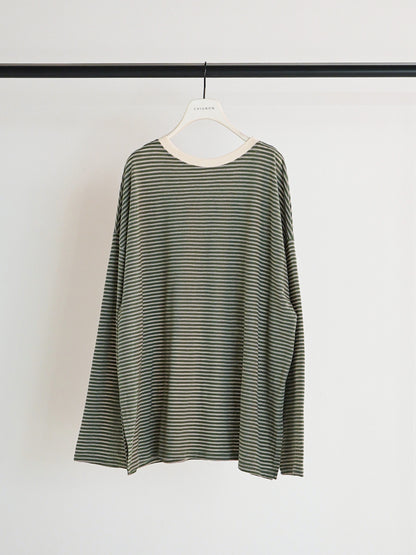 【予約販売】CHIGNON シアーボーダーTee 8461-107KK