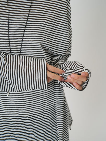 【予約販売】CHIGNON シアーボーダーTee 8461-107KK