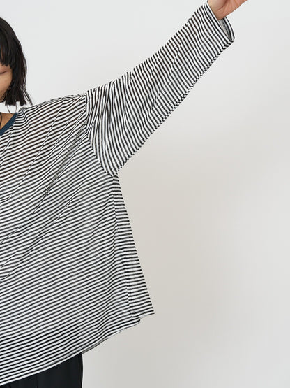 【予約販売】CHIGNON シアーボーダーTee 8461-107KK