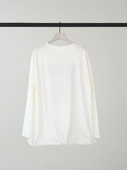 【予約販売】CHIGNON ワイヤーヘムPHOTO ロンTEE 8465-441KO
