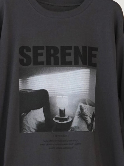 【予約販売】CHIGNON ワイヤーヘムPHOTO ロンTEE 8465-441KO