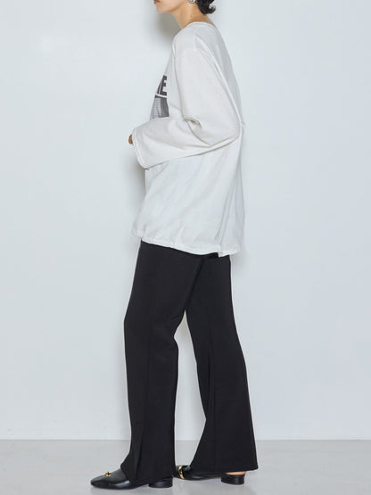 【予約販売】CHIGNON ワイヤーヘムPHOTO ロンTEE 8465-441KO