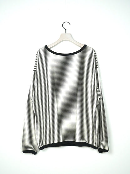 【予約販売】CHIGNON ボーダースウェットPO 8466-763KK