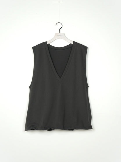 【予約販売】CHIGNON カレッジVネックベスト8466-767KO