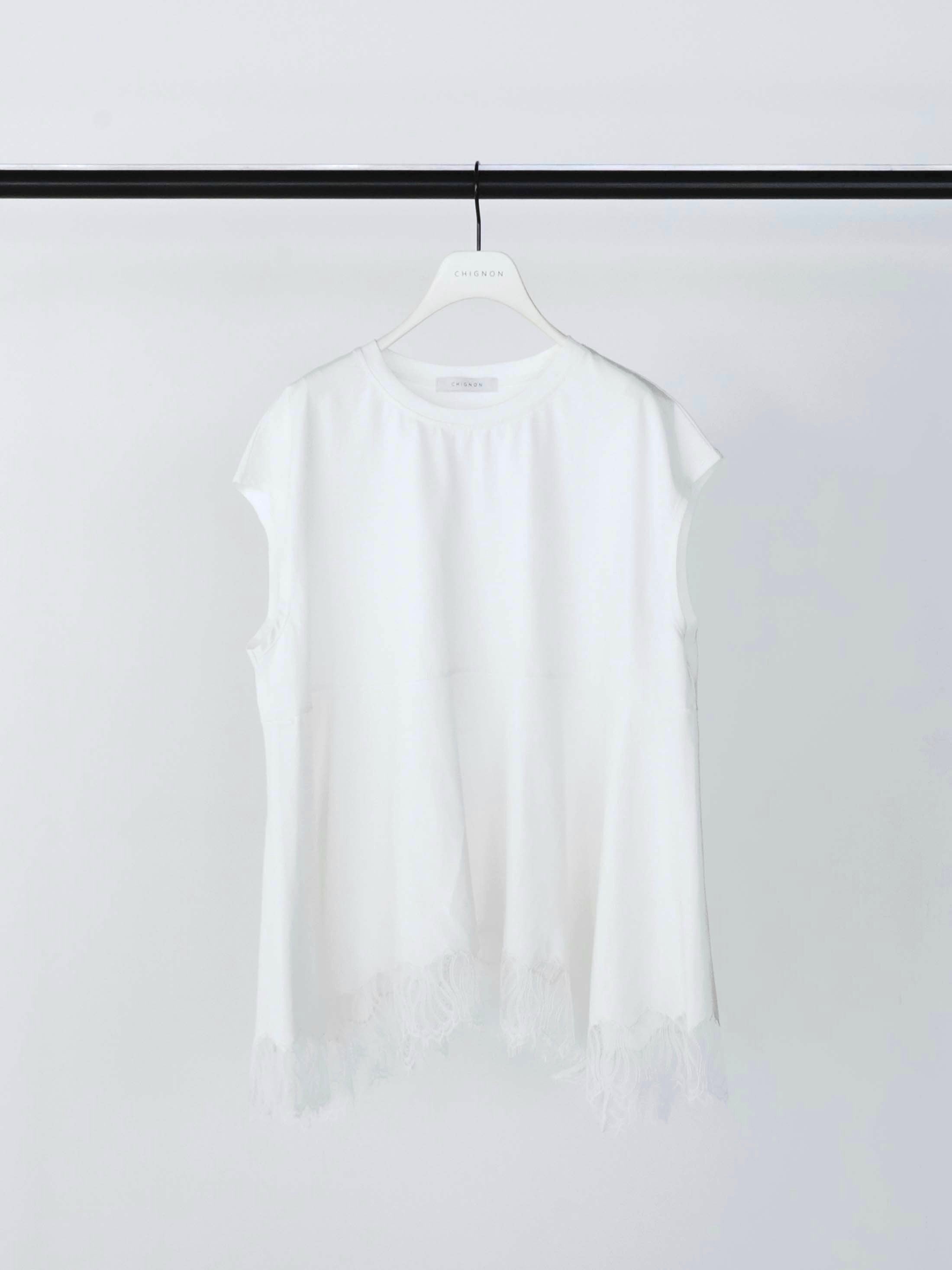 CHIGNON レースフレンチカットソー 8562-374NH