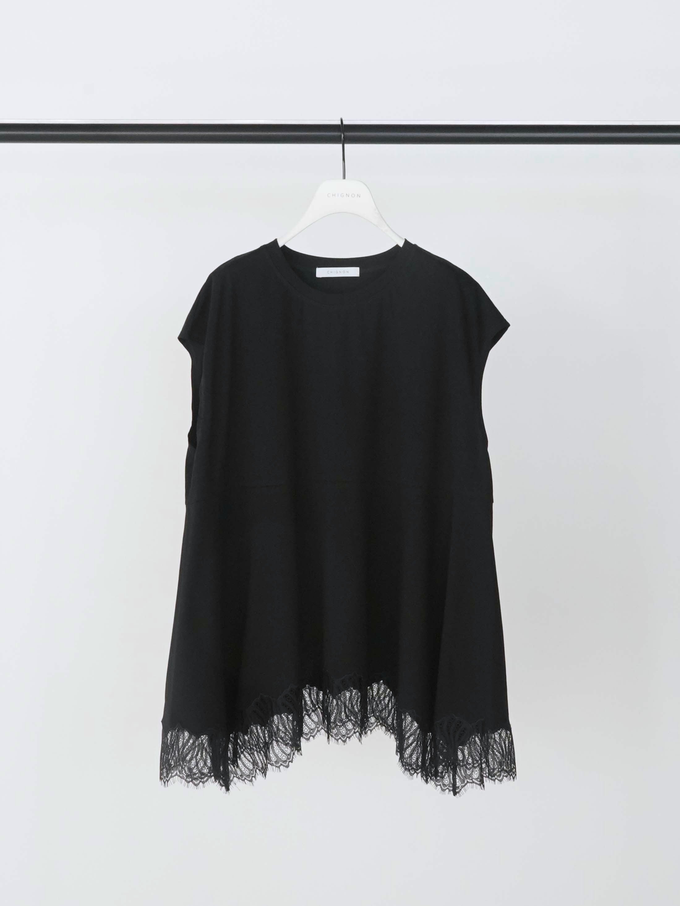 CHIGNON レースフレンチカットソー 8562-374NH