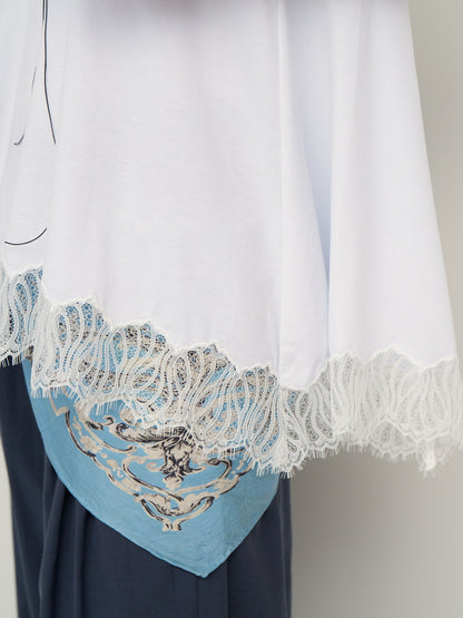 CHIGNON レースフレンチカットソー 8562-374NH