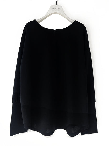 【予約販売】CHIGNON カットジョーゼットTブラウス 8756-501KK