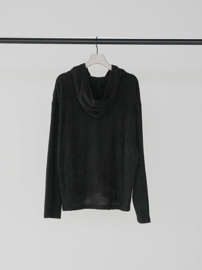 【予約販売】CHIGNON シャギーストライプフーディ－ 8865-388GL