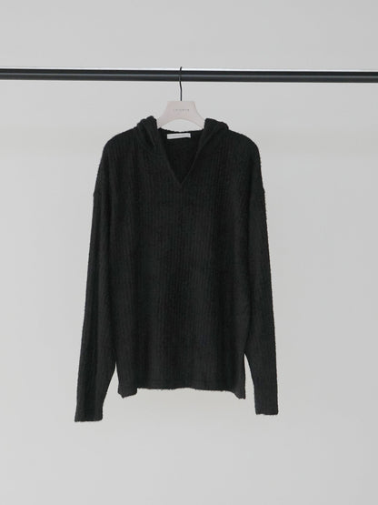 【予約販売】CHIGNON シャギーストライプフーディ－ 8865-388GL