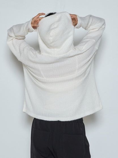 【予約販売】CHIGNON シャギーストライプフーディ－ 8865-388GL